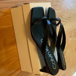 Calvin Klein 1 3/4 inch Heels, Nearly New!